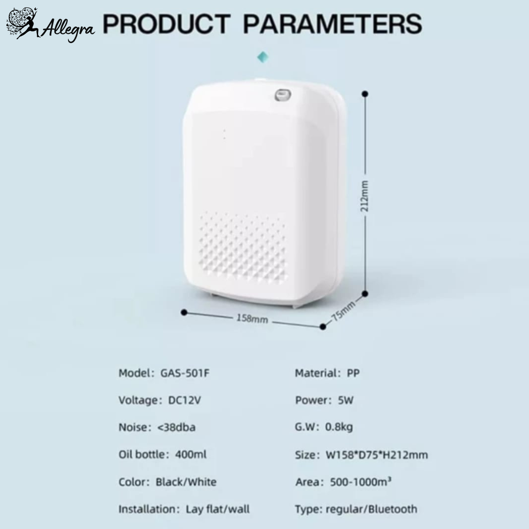 ELECTRIC SCENTING MESIN DIFFUSER PENGHARUM RUANG OTOMATIS SEMI MEDIUM - Gambar 4